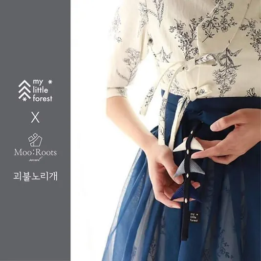 Norigae搭配韓國服飾