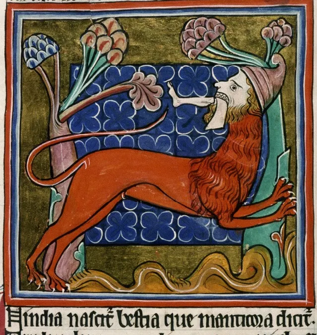 來自博德爾的蠍獅（約1225–1250）