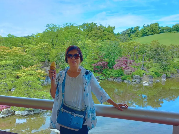 中央休憩所有賣冰淇淋