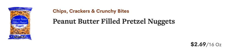 Peanut Butter Filled Pretzels(花生醬椒鹽脆餅)