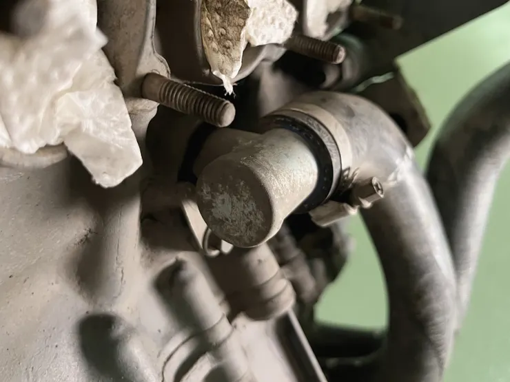 頭段下方鐵水管