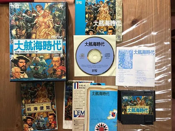 FC 附音樂光碟版本的原廠上匣及配件, 非常豪華!