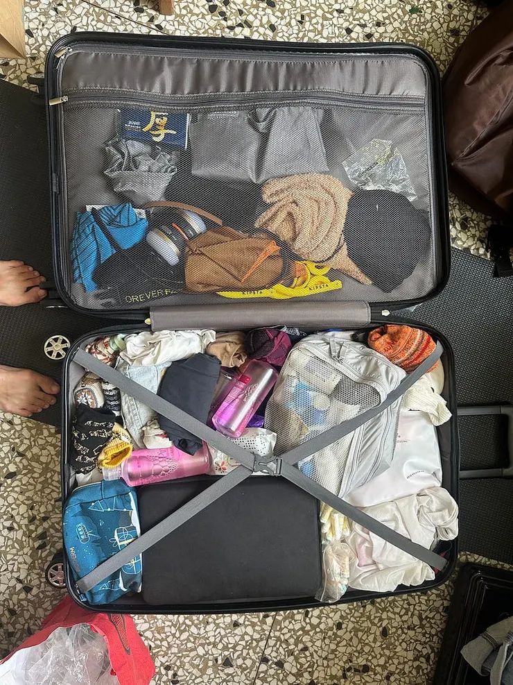 29吋行李箱內容物