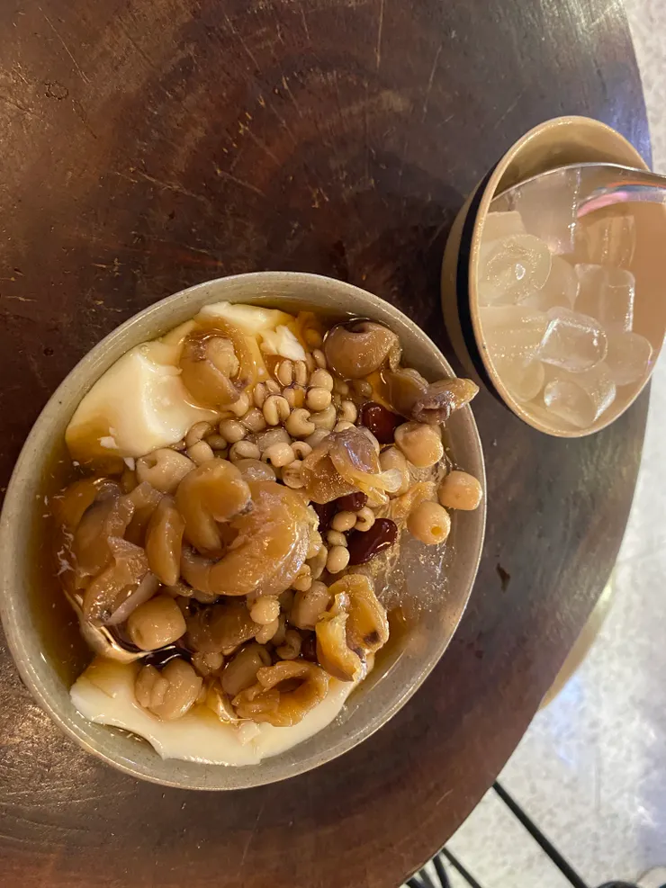 這就是越南tofu，就是我們說的豆花