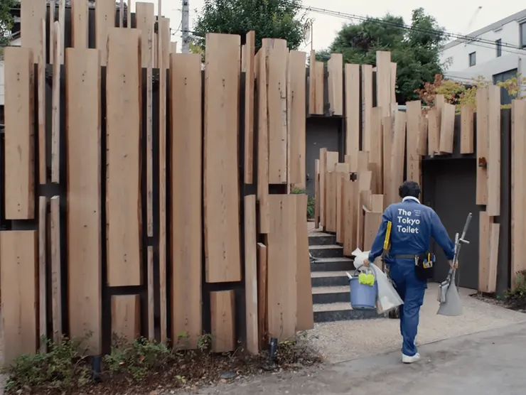 敬業的平山，還會自己設計清潔道具