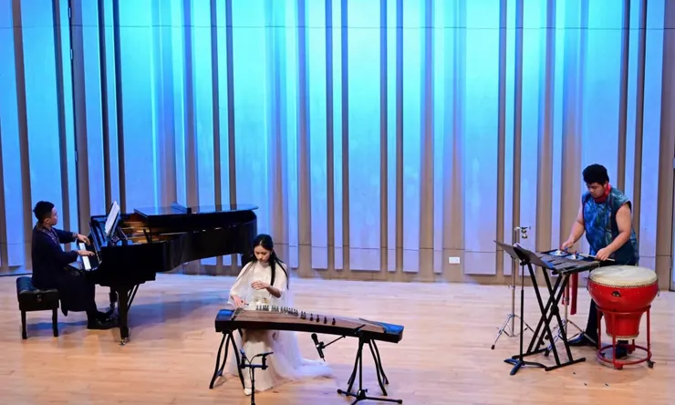 首次發表於2022年十月份<台藝風華作曲杯>國樂系謝欣怡古箏、林上傑鋼琴、譚楷勳首演演出