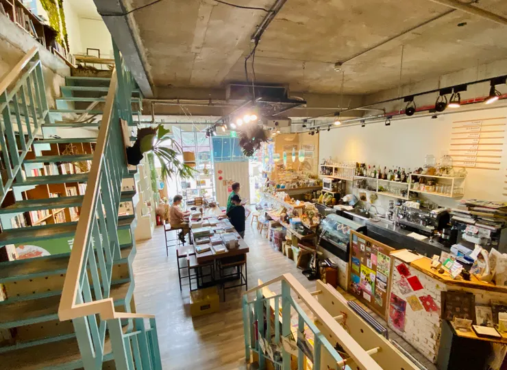 ▲ 基隆《見書店》的一樓陳設