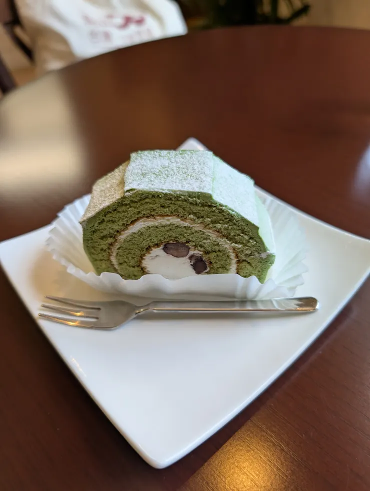 抹茶紅豆蛋糕
