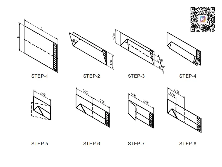 裝訂工程大圖摺法