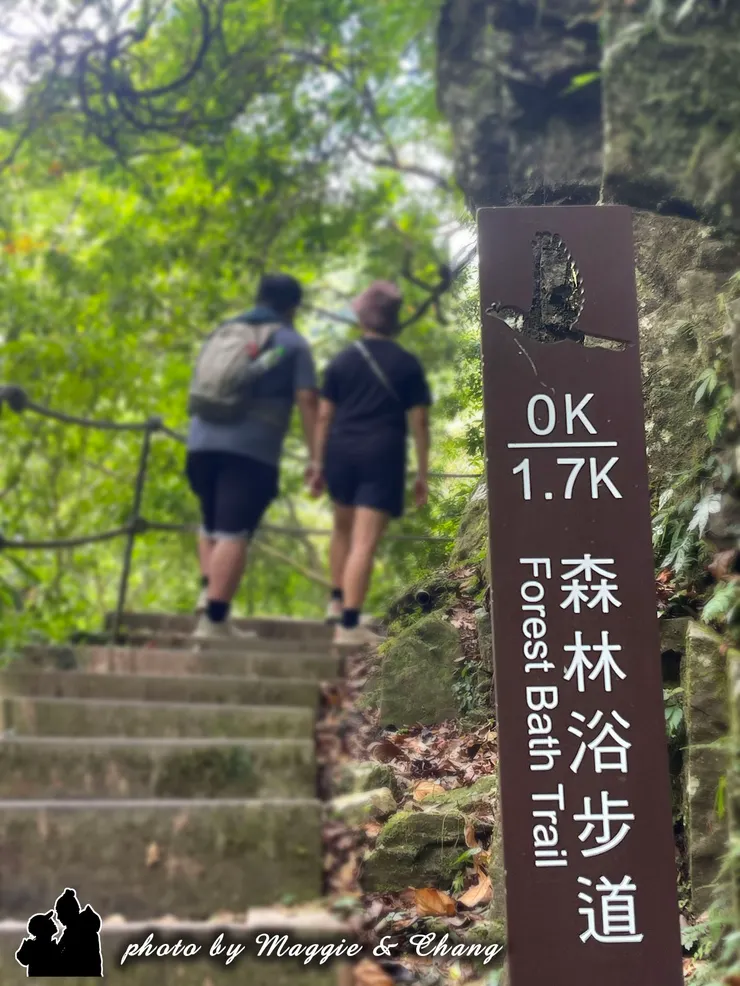 離開壯觀的瀑布後，腳步緩緩朝景觀步道方向前行，沿途仍能聽見水聲迴盪，彷彿瀑布的氣息一直伴隨在身邊