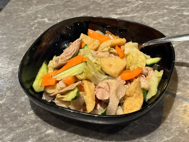 鹹水雞也是外帶回來享用更美味!