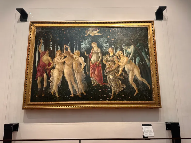 《春》義大利畫家波提且利創作於1482年的名畫