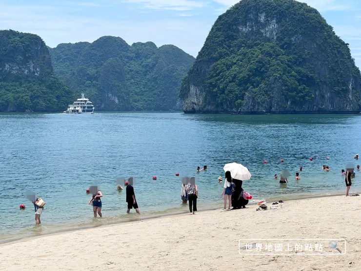英雄島除了爬山，也是玩水的好去處