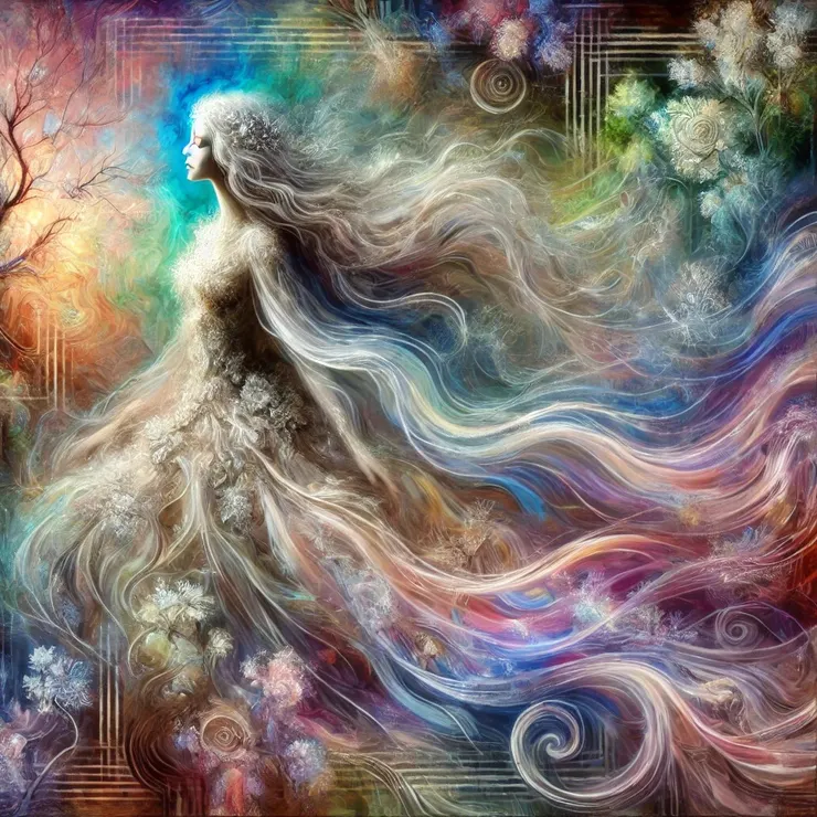 On this particular day, Jane had been summoned by a fading portrait. Its colors were soft, as though soaked in light and time, with emotions rippling just beneath the surface.