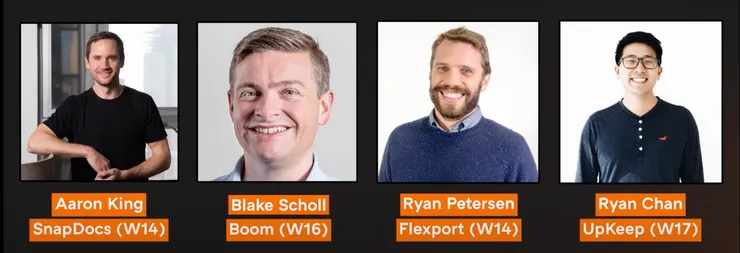 YC 的四個單人創辦人