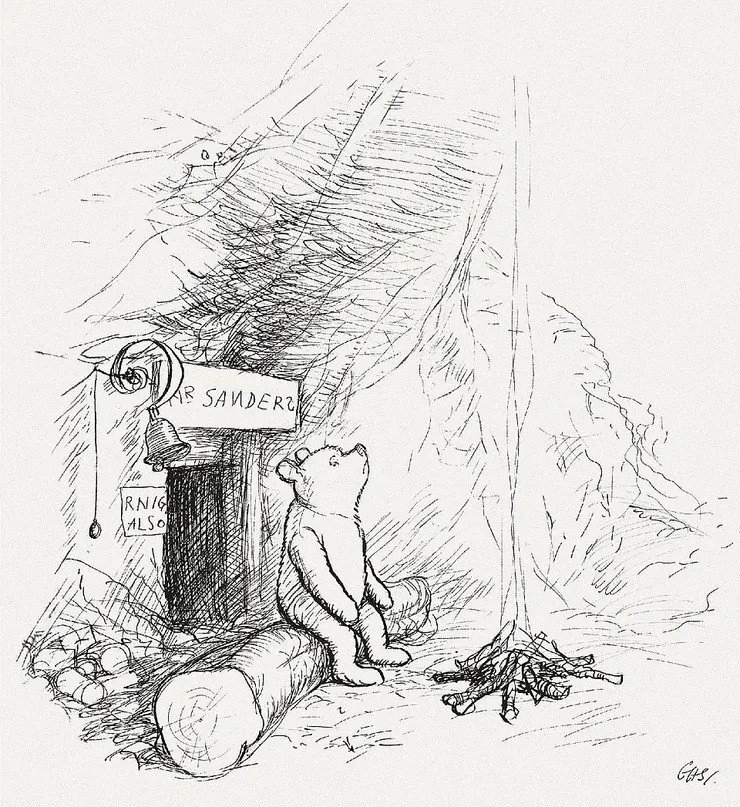 由 E. H. Shepard - 藝術家E. H. Shepard。掃描自參考書目, PD-US