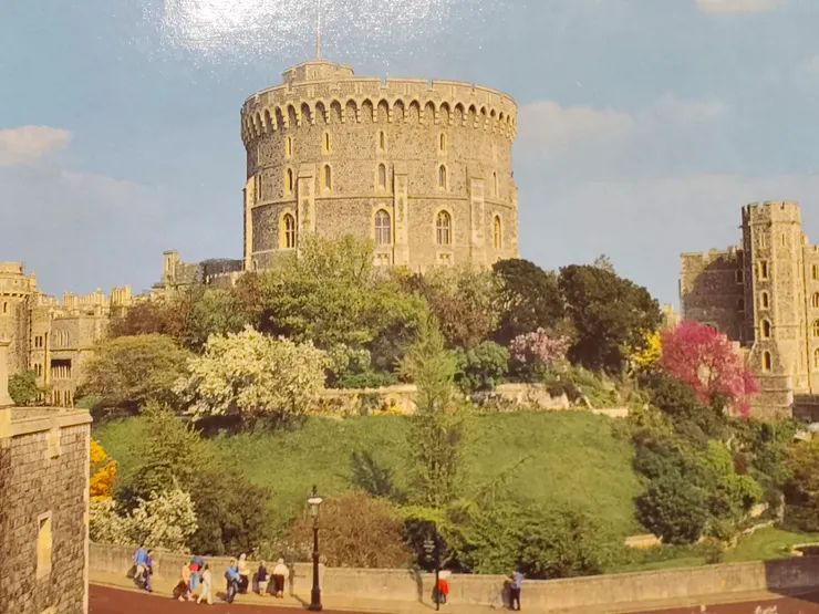 圓塔，位在城堡的中心位置