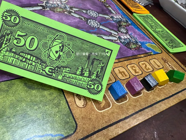 玩家的輪流順序以擁有的城市數量為主。