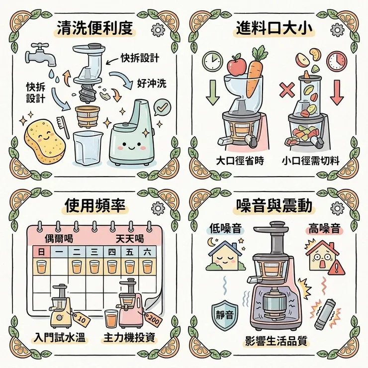 【慢磨機推薦】2026 真的會天天用嗎？🧃 Dcard、Threads 常比 6 款冷壓慢磨機誰最不容易放到積灰塵