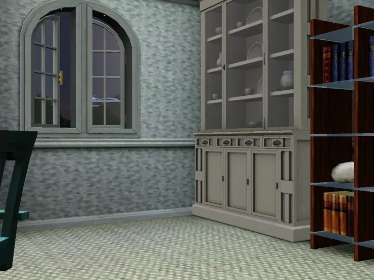 這房間也有窗。