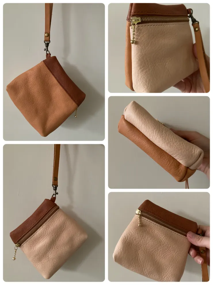 做了雙面布丁口味！完成後就可以裝常用的小物了！