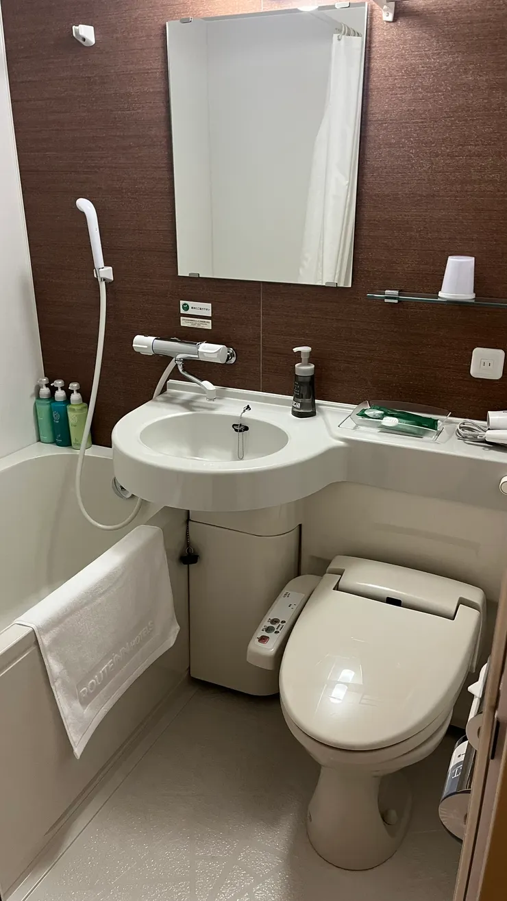 免治馬桶是日本標配。