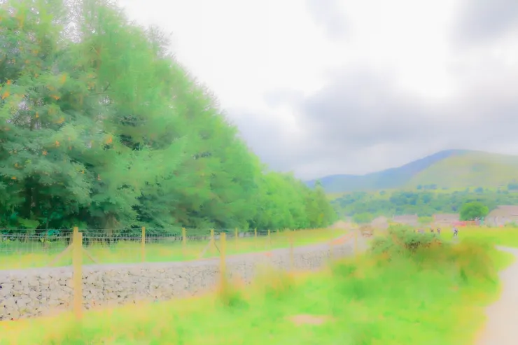 蘭貝里斯小鎮一景