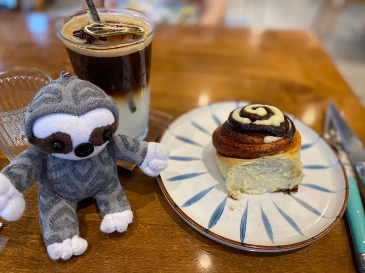 享用在地最後一杯咖啡與甜點，就這樣結束在宜蘭的美好旅程