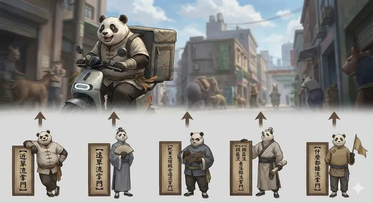 外送江湖你是什麼流派?