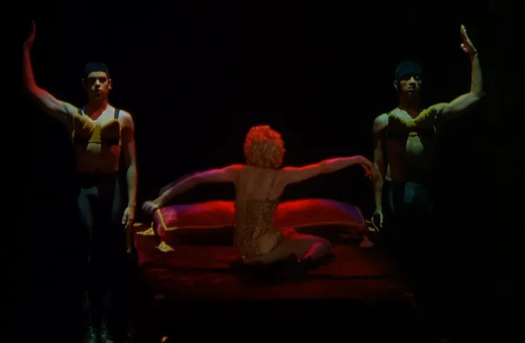 瑪丹娜與性別模糊化的舞者