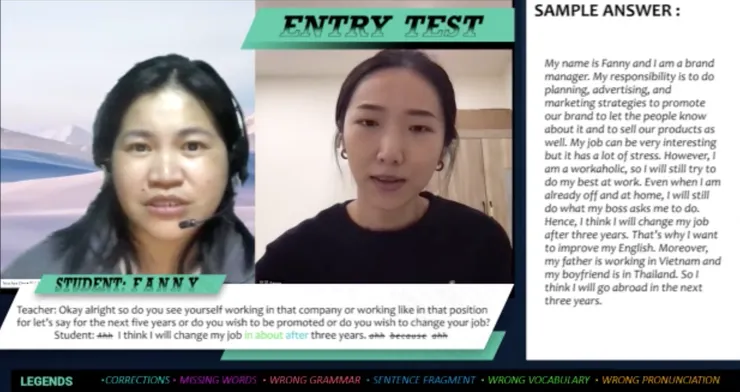 School A+試聽課程口說內容