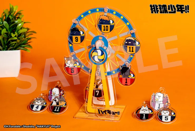 《排球少年!!》快閃店統一時代百貨高雄店_自組旋轉摩天輪組