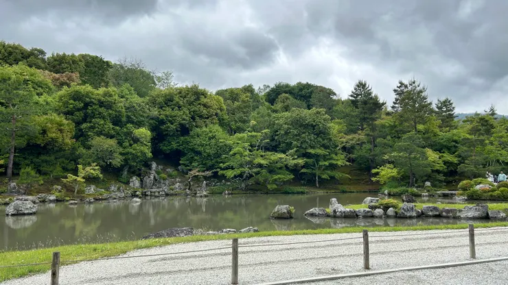 天龍寺中庭園