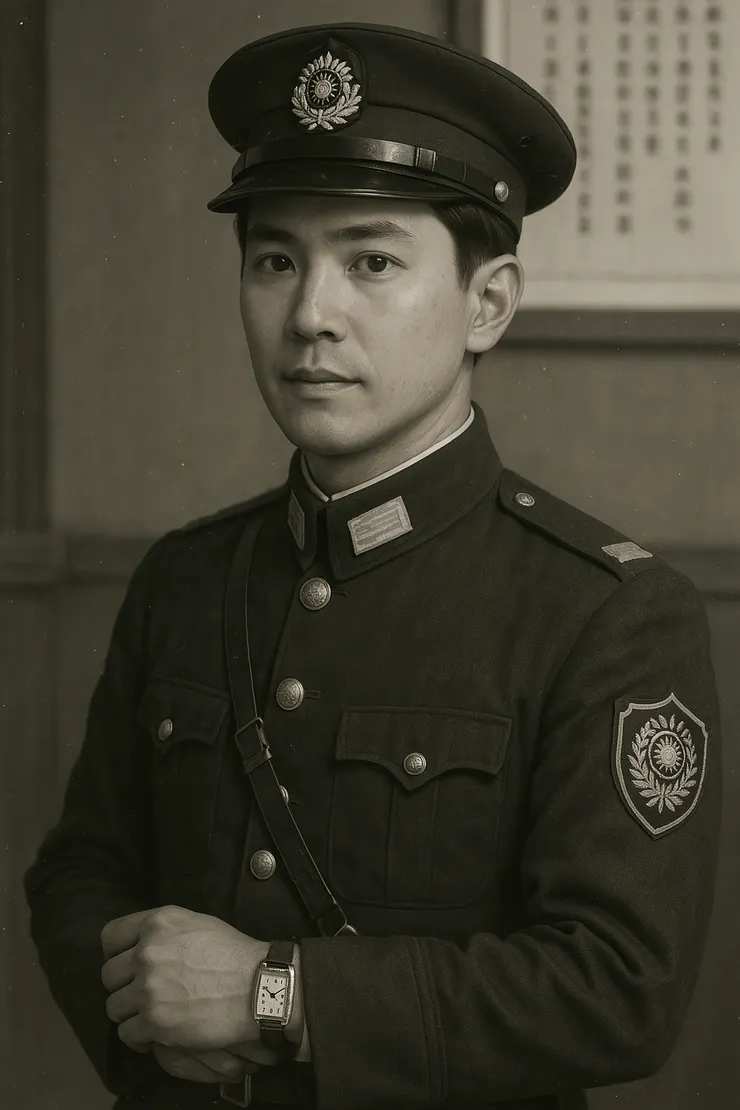 林正義，差點拿我外公的照片來生成了