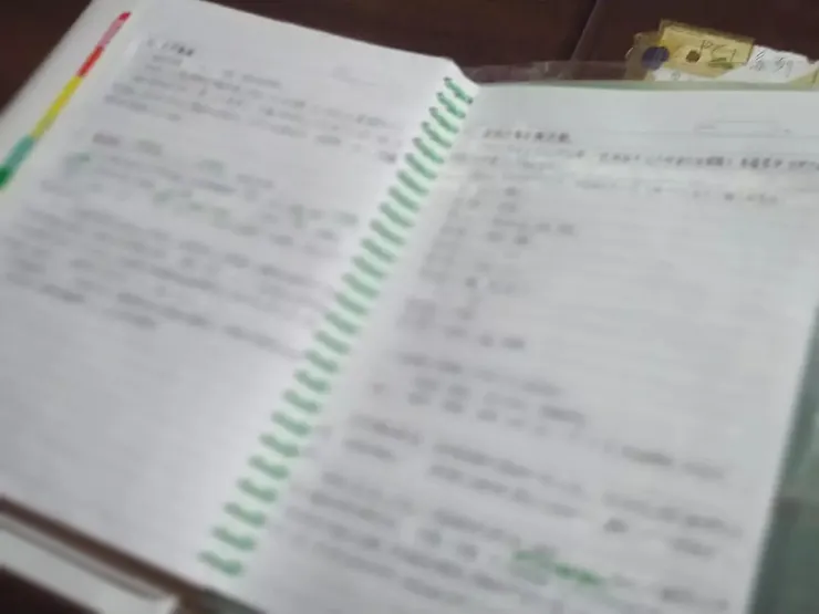 （離開校園後很久沒這麼用功啦！）