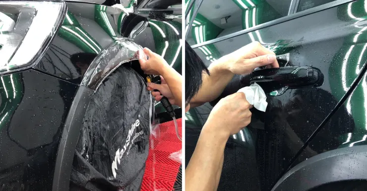 台南汽車美容鍍膜推薦【岫舫車體美研】是我遇過最細節的手工洗車