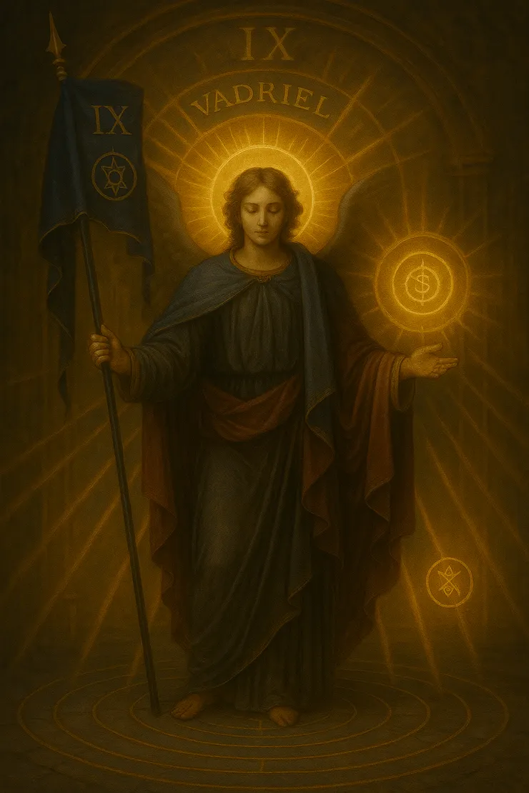 瑪德列爾(Madriel)— 晝之第九時的侍屬天使(隸屬 Vadriel / Uvadriel)