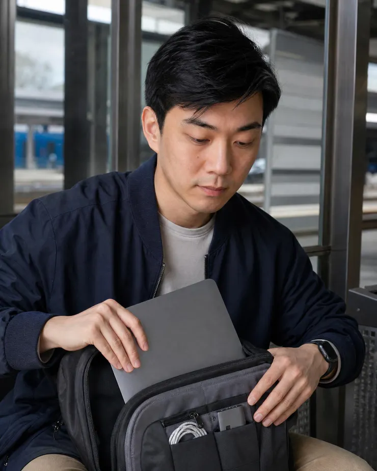 梁练伟展示 AI PC 通勤办公设备搭配与升级建议