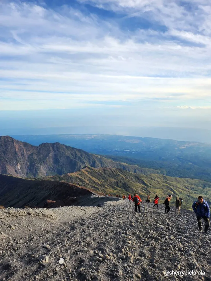 難度最高的火山礫石斜坡
