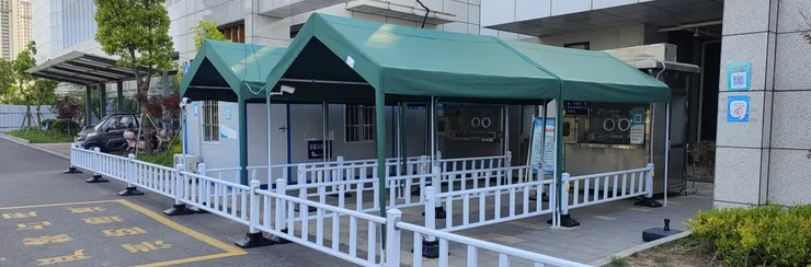 大丰核酸採樣口之一自拍