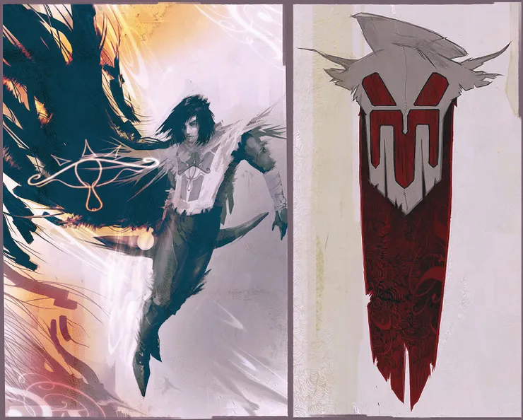 Retro廢案稿-希卡族長服裝