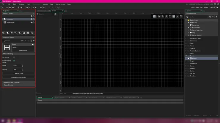 Inspector的預設位置