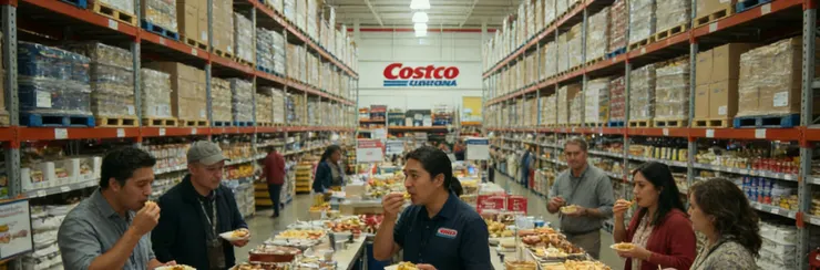 Costco 的試吃攤不是為了讓你嚐鮮，而是為了讓你在排隊等待過程，有充分的時間買幾萬的按摩椅。