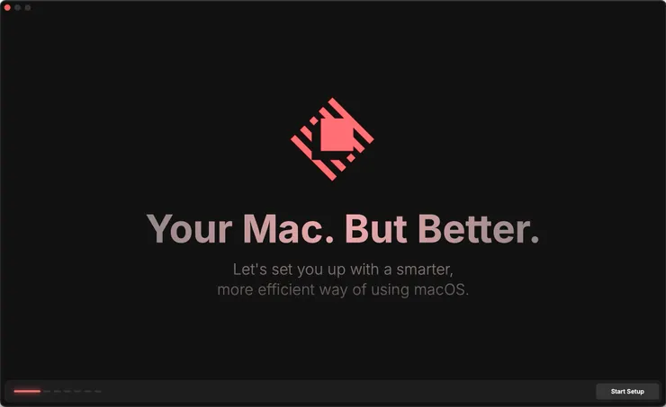 Raycast 歡迎畫面