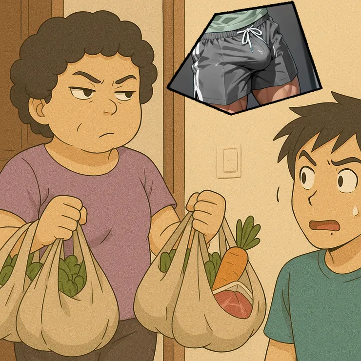 你全身上下我都不知道看過多少遍了，有什麼好遮的？