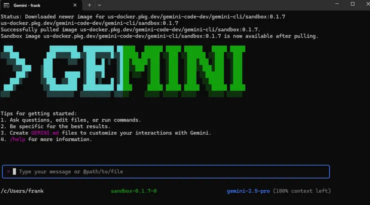 下方顯示目前在 SandBox 環境。