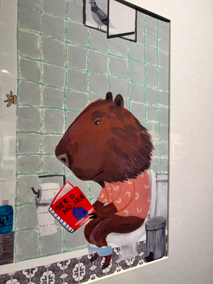 看來「上大號」這個話題,全世界的人都會感到幽默且放鬆,哈哈!