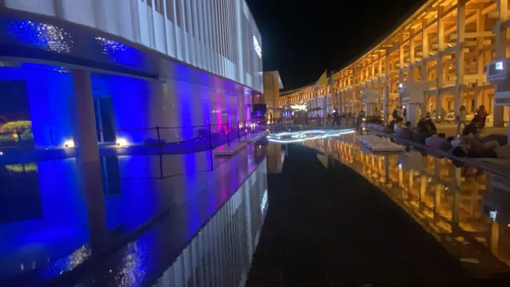 日本館館區連接道