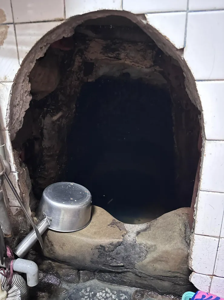 平溪家裡山泉水