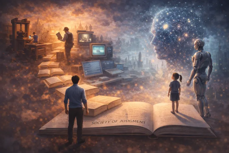 AI示意圖。AI的構圖邏輯蠻有趣的。